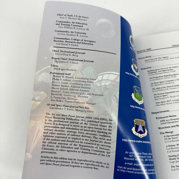 The Air & Space Power Journal Summer 2006 - Picture 3 of 4